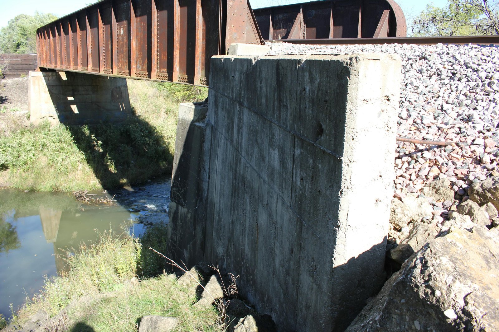 West abutment